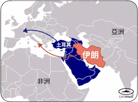 波斯貓的源頭-伊朗在哪裡