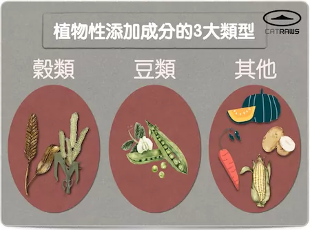 植物性添加成分的3大類型